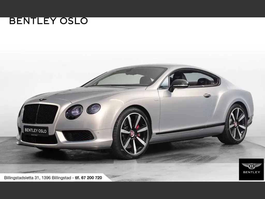 Bentley Continental GT (2011-17) finished in Extreme Silver with 